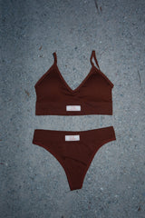 BRUN CHOCOLAT BOYFRIEND SET